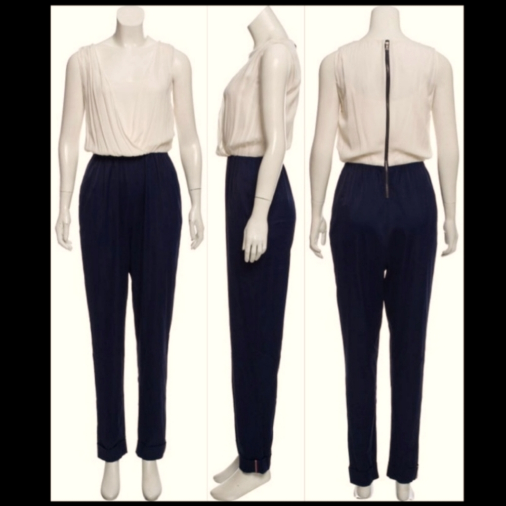 Alice + Olivia Darell Crisscross Jumpsuit